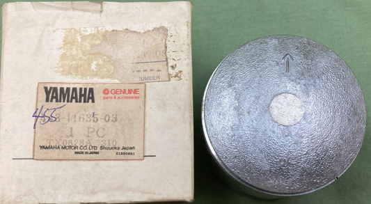 NEW GENUINE YAMAHA 443-11635-03 PISTON 0.25