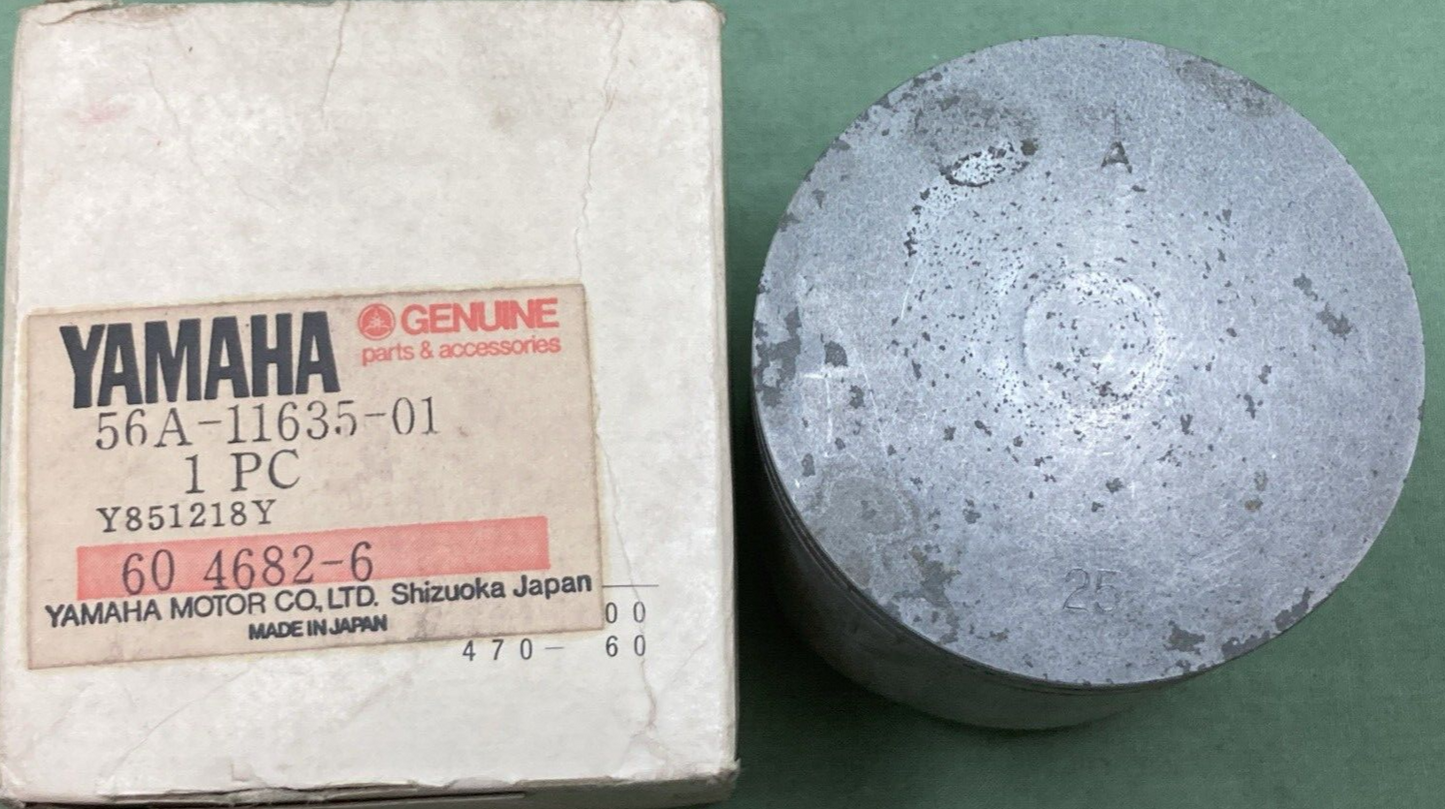 NEW GENUINE YAMAHA 56A-11635-01 PISTON 0.25