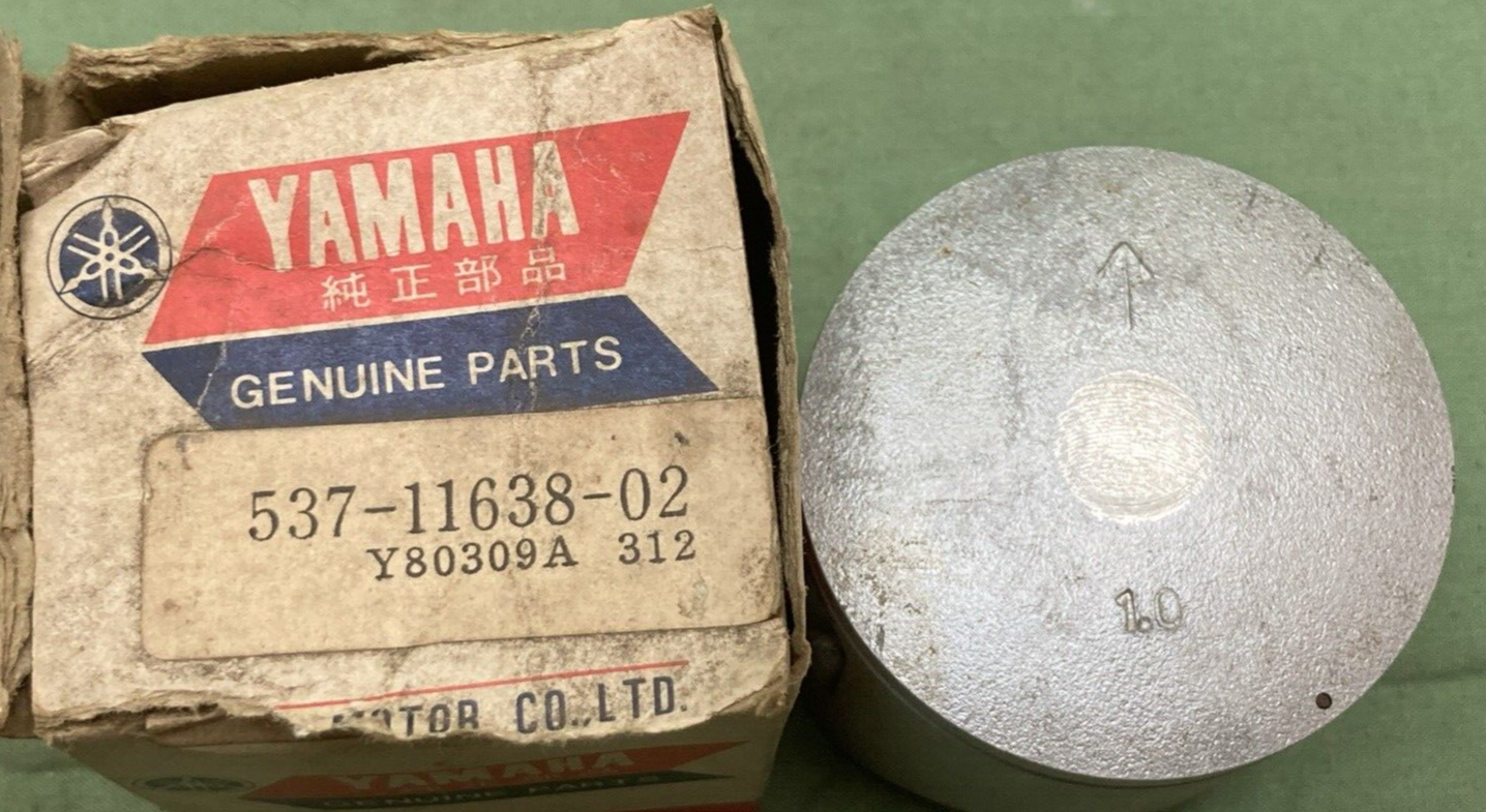 NEW GENUINE YAMAHA 537-11638-02 PISTON