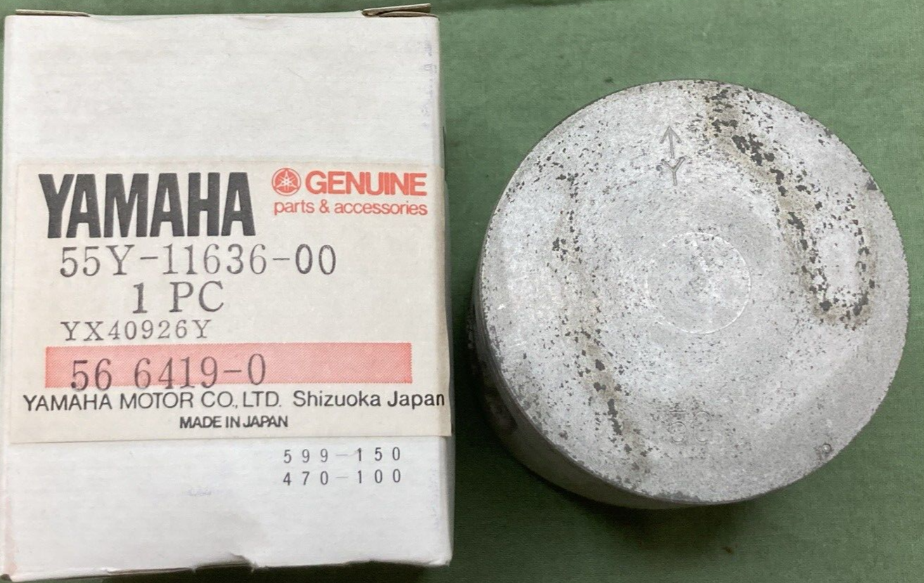 NEW GENUINE YAMAHA 55Y-11630-20 PISTON KIT COMPLETE