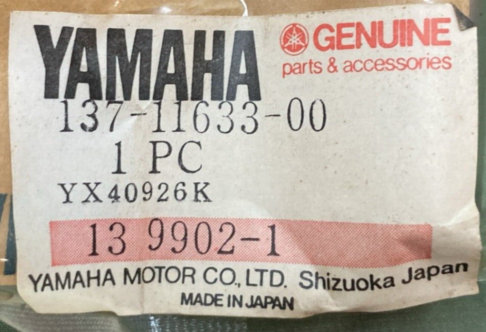NEW GENUINE YAMAHA 55Y-11630-00 PISTON KIT COMPLETE