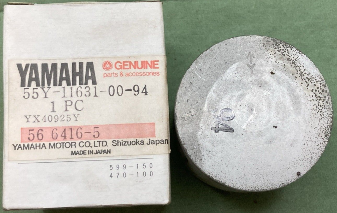 NEW GENUINE YAMAHA 55Y-11630-00 PISTON KIT COMPLETE