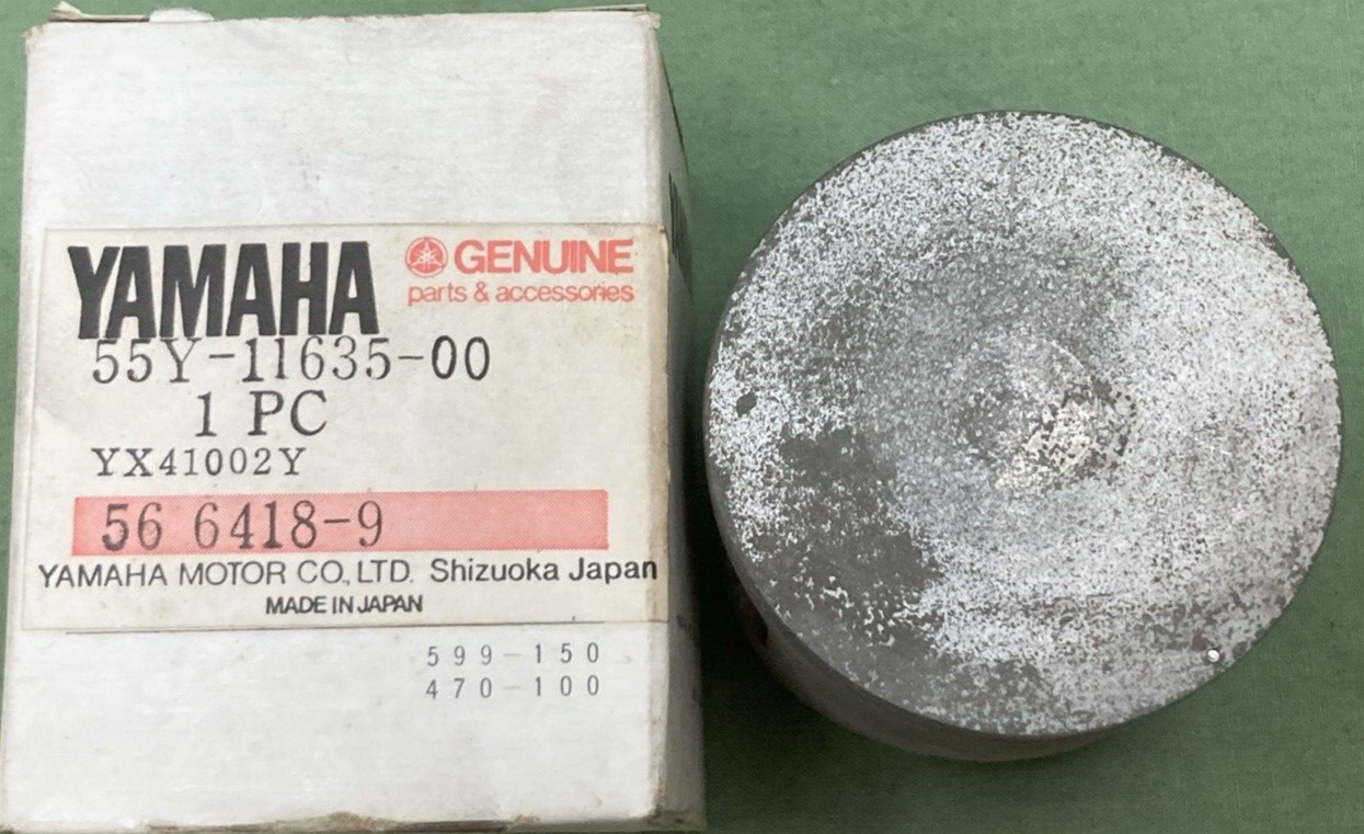 NEW GENUINE YAMAHA 55Y-11630-10 PISTON KIT COMPLETE