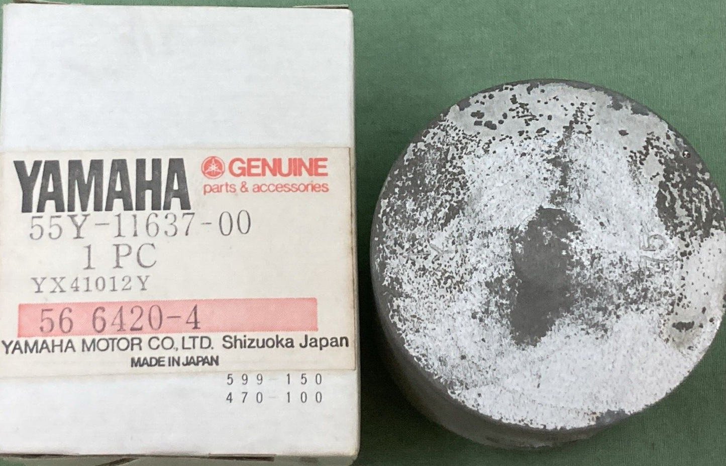 NEW GENUINE YAMAHA 55Y-11630-30 PISTON KIT COMPLETE