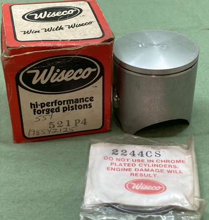 NEW GENUINE WISECO 521P4 PISTON & 2244CS RING FITS YAMAHA