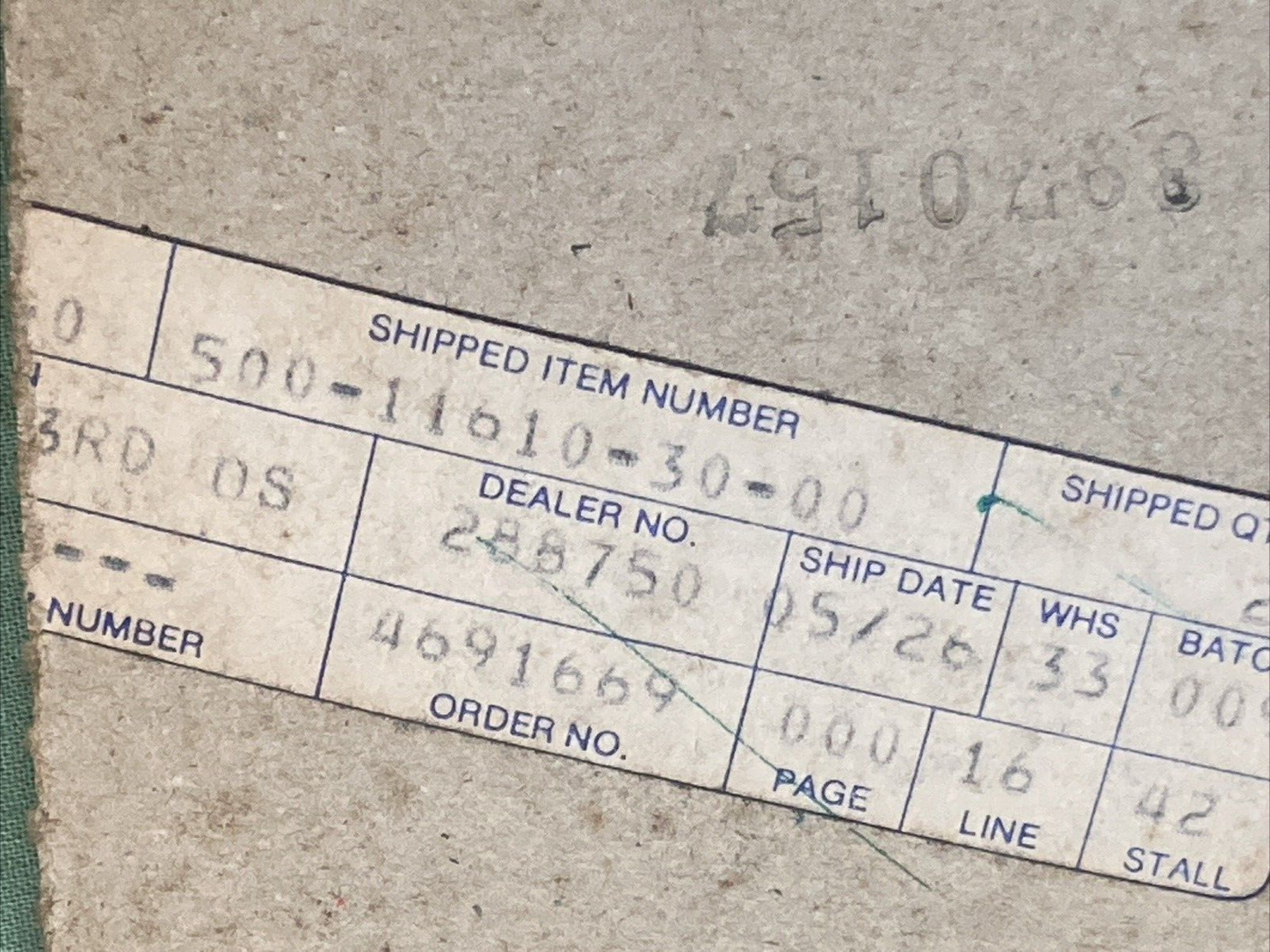 NEW GENUINE YAMAHA 500-11610-30 PISTON RING SET 3RD 0.75 O/S