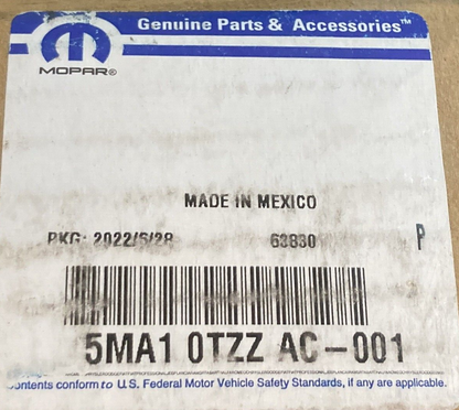 NEW GENUINE MOPAR 5MA10TZZAC RADIATOR GRILLE FITS RAM