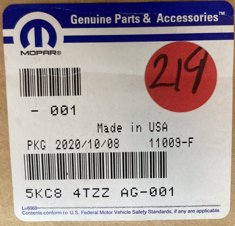 NEW GENUINE MOPAR 5KC84TZZAG Wheel Opening Flare Molding Right FITS JEEP