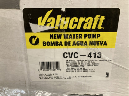 NEW VALUCRAFT CVC-413 Water Pump