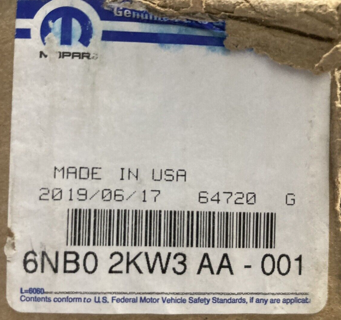 NEW GENUINE MOPAR 6NB02KW3AA License Lamp Applique FITS JEEP COMPASS