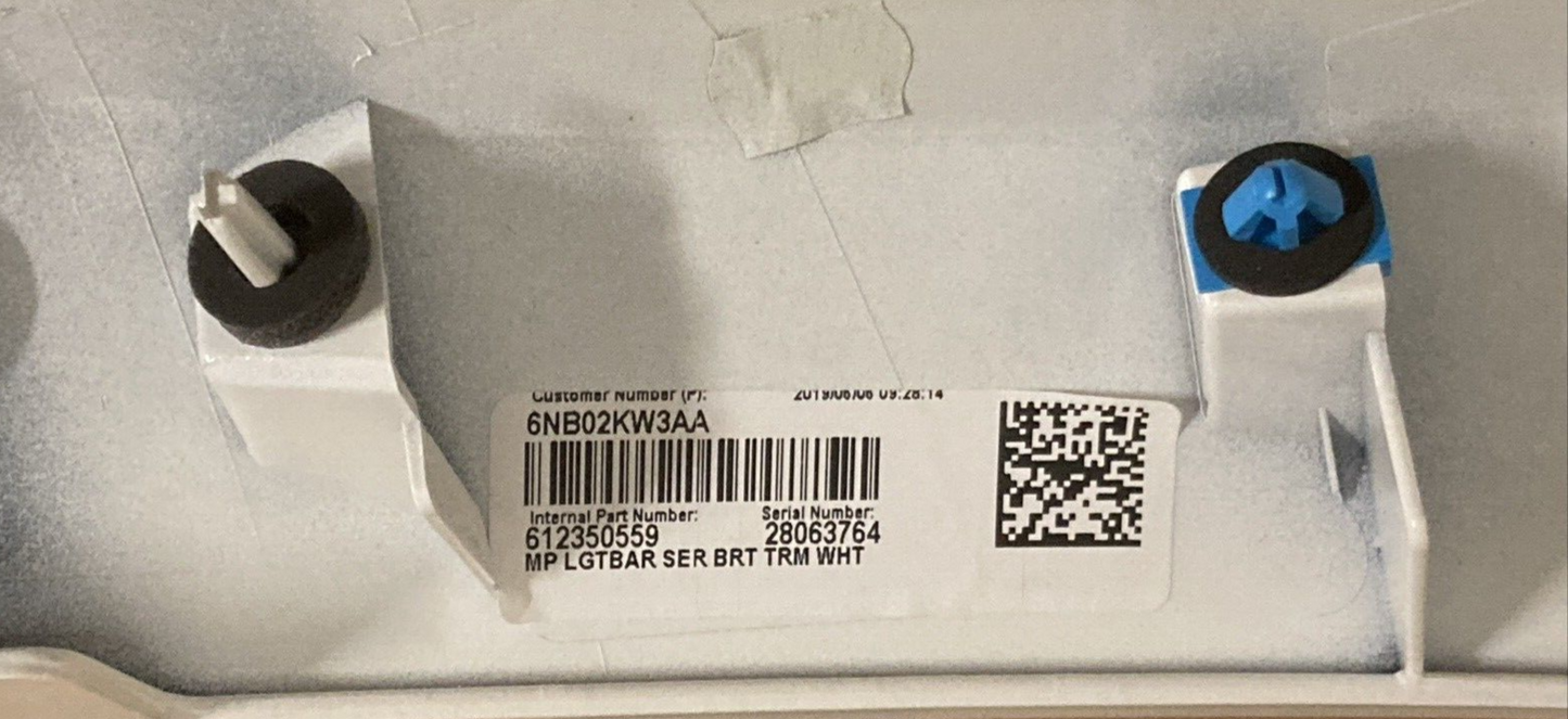 NEW GENUINE MOPAR 6NB02KW3AA License Lamp Applique FITS JEEP COMPASS