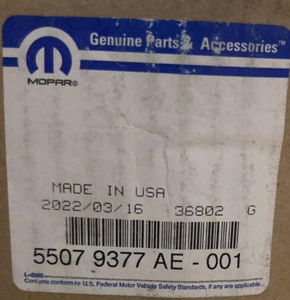 NEW GENUINE MOPAR 55079377AE Radiator Grille FITS JEEP