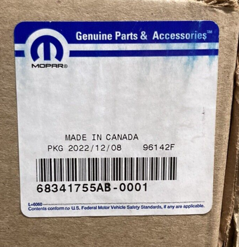 NEW GENUINE MOPAR 68341755AB Rear Energy Absorber Bumper FITS JEEP GLADIATOR