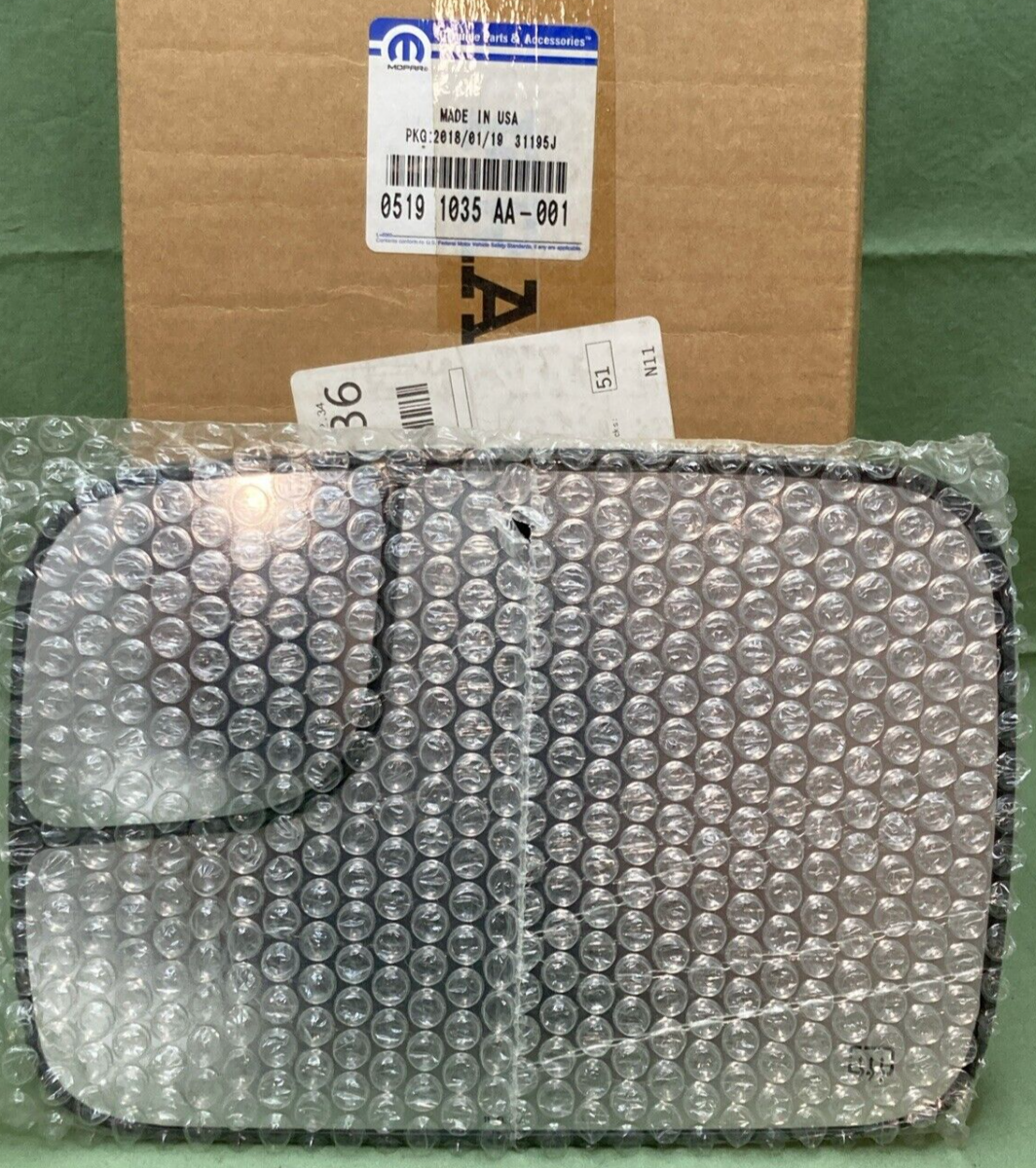 NEW GENUINE MOPAR 05191035AA MIRROR REPLACEMENT GLASS LEFT FITS DODGE