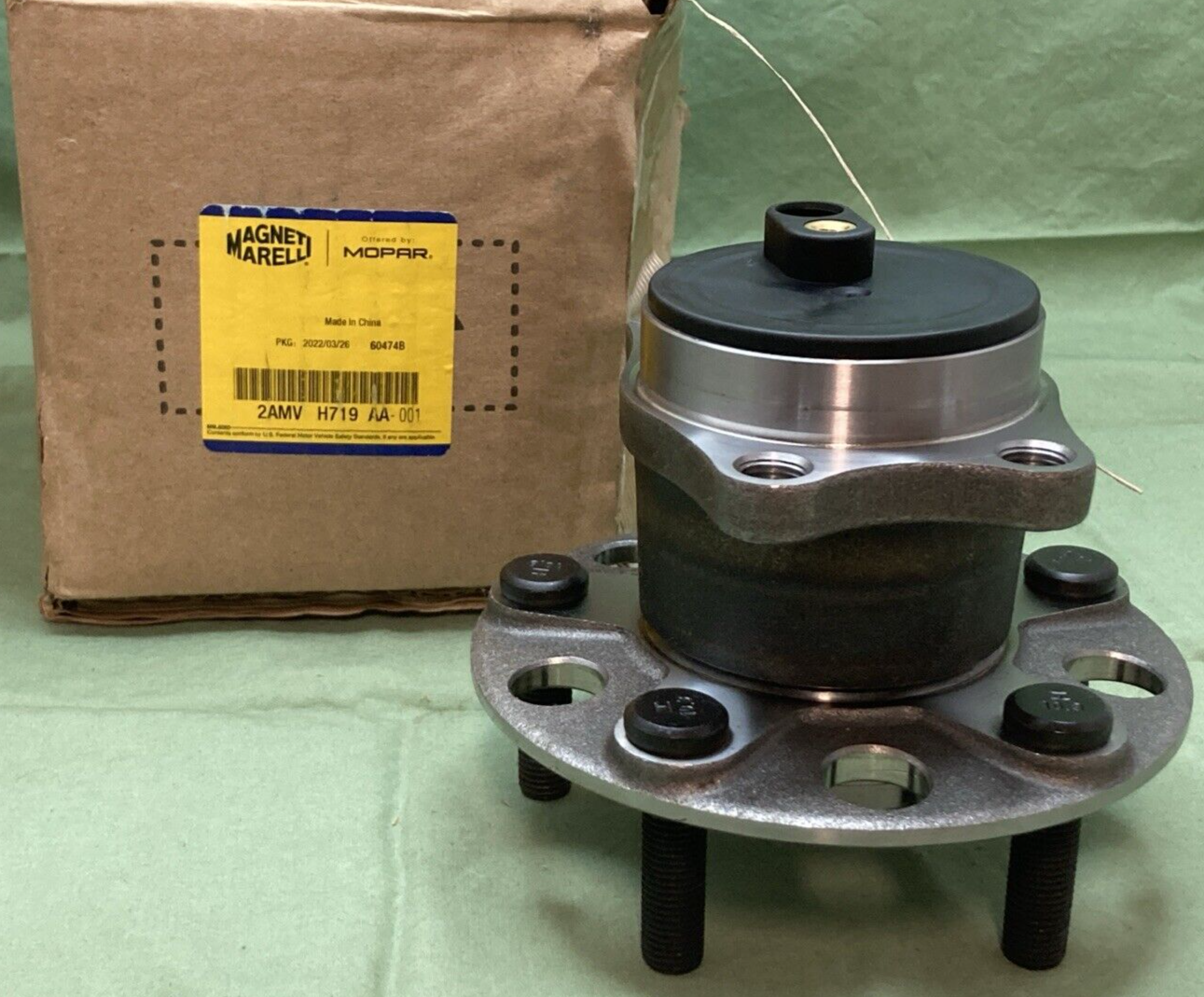 NEW GENUINE MOPAR 2AMVH719AA Brake Hub And Bearing Magneti Marelli FITS JEEP