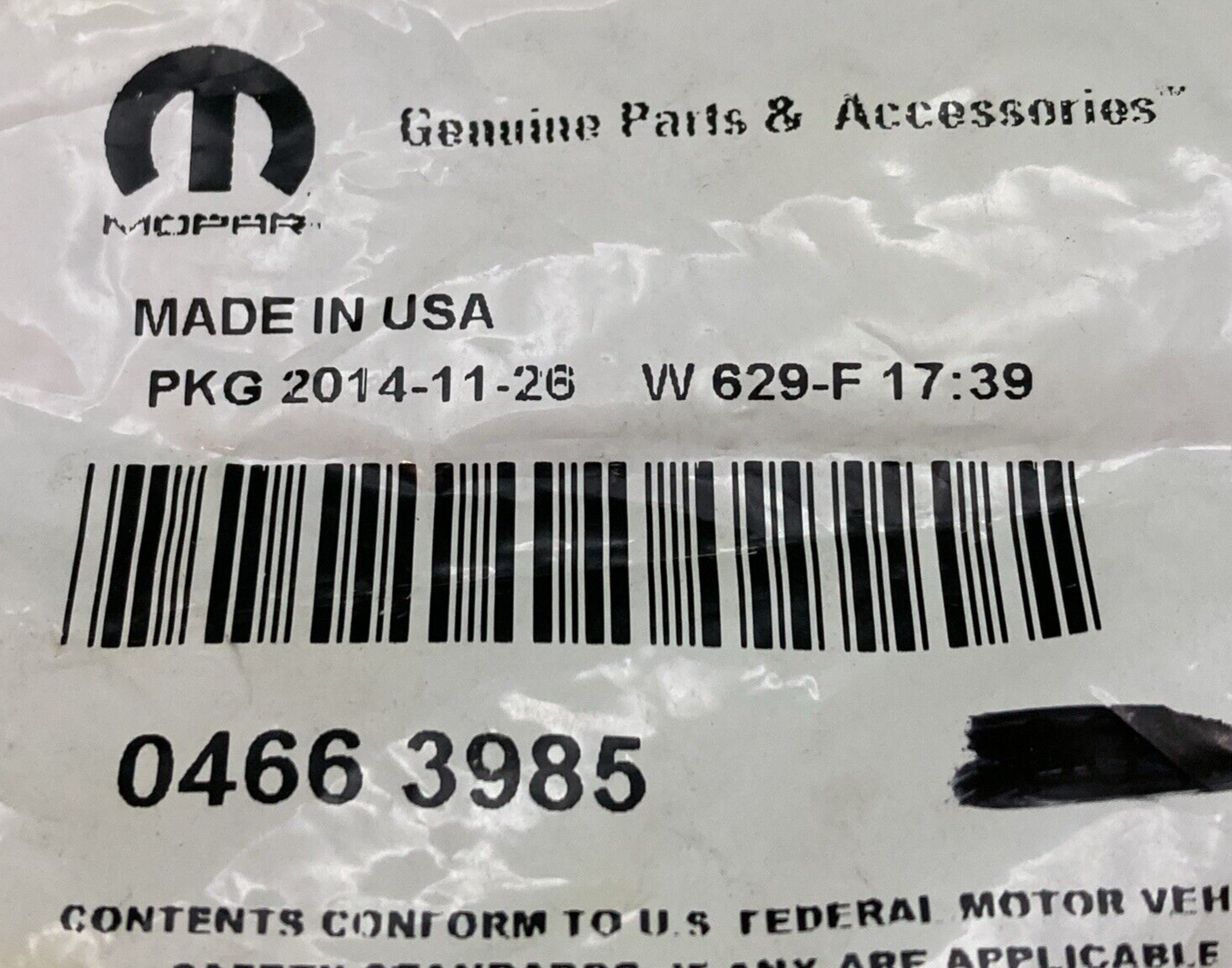 NEW GENUINE MOPAR 04663985 Valve Lash Adjuster