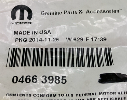 NEW GENUINE MOPAR 04663985 Valve Lash Adjuster