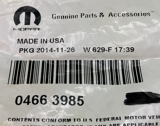 NEW GENUINE MOPAR 04663985 Valve Lash Adjuster