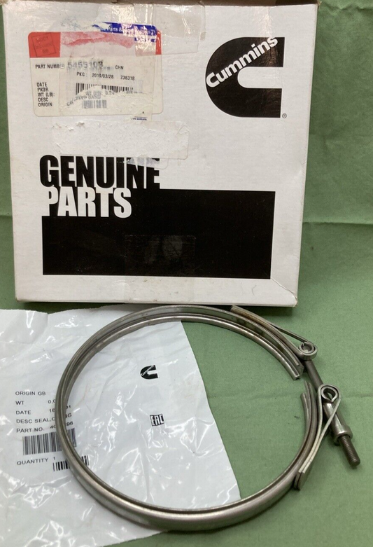 NEW GENUINE CUMMINS 5455103 V Band Clamp & O-RING FITS RAM