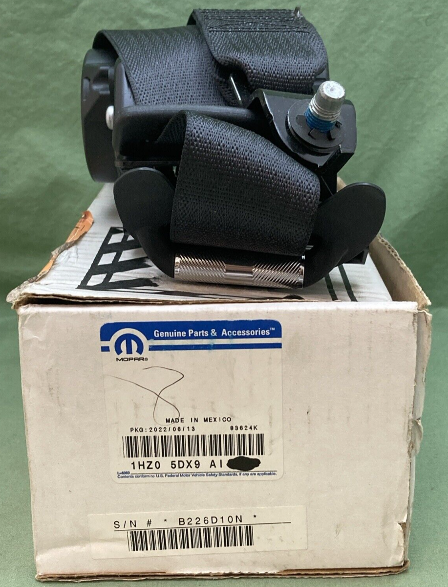 NEW GENUINE MOPAR 1HZ05DX9A1 Front Outer Seat Belt, Left 2011-2023