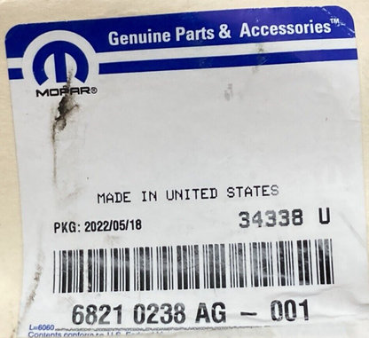 NEW GENUINE MOPAR 68210238AG Lower Control Arm  Right FITS DODGE JEEP