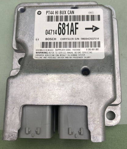 NEW GENUINE MOPAR 04714681AF OCCUPANT Restraint Module