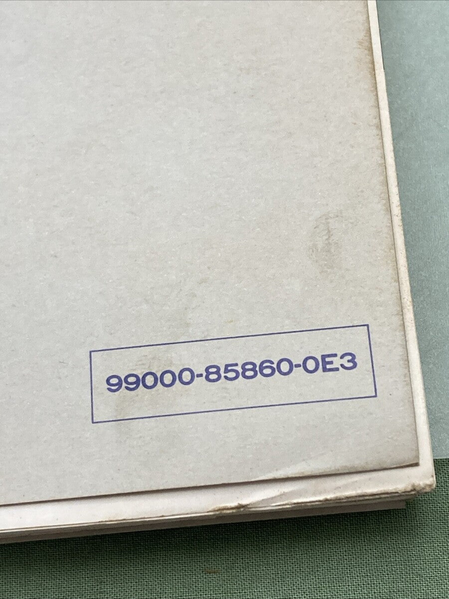 GENUINE SUZUKI 99000-85860-0E3 GS1100 SERVICE MANUAL 1980