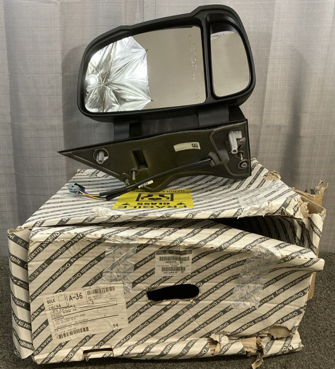 NEW GENUINE RICAMBI ORIGINALI 0060942076 Outside Rear-View Mirror, Right