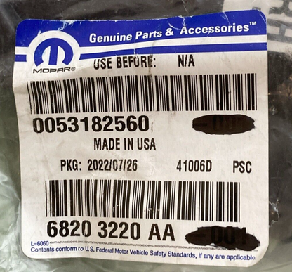 NEW GENUINE MOPAR 68203220AA Fog Lamp Bezel, Right 2014-2018 Jeep Cherokee