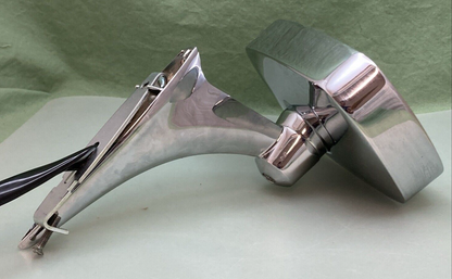 NEW Merica REPLACEMENT CHEVY NOVA Rectangular Chrome Remote Side View Mirror RH
