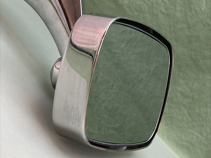 NEW Merica REPLACEMENT CHEVY NOVA Rectangular Chrome Remote Side View Mirror RH