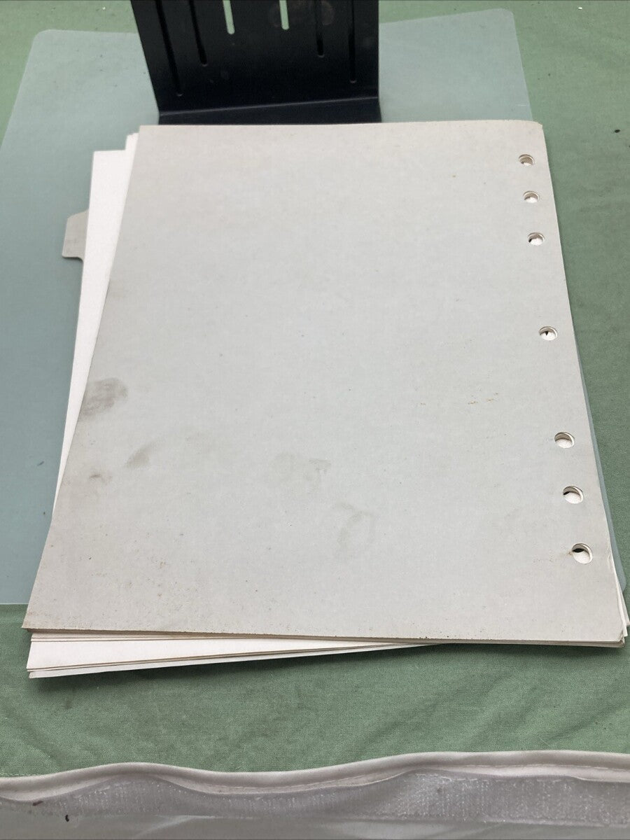 GENUINE SUZUKI 99501-39090-03E GV1200GLG SUPPLEMENTARY SERVICE MANUAL 1986