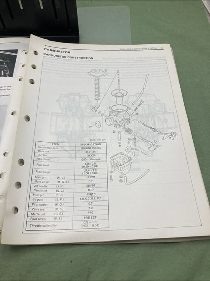 GENUINE SUZUKI 99500-32020-03E GN250 SERVICE MANUAL