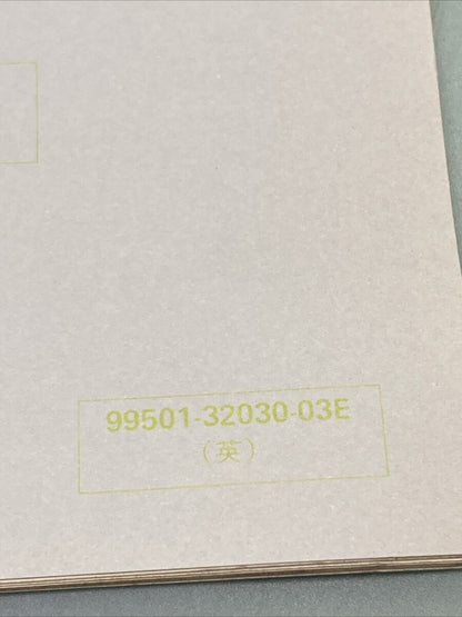 GENUINE SUZUKI 99501-32030-03E GN250 SUPPLEMENTARY SERVICE MANUAL 1983