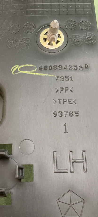 NEW GENUINE MOPAR 68089435AD Hoist Pad, Left 2011-2023