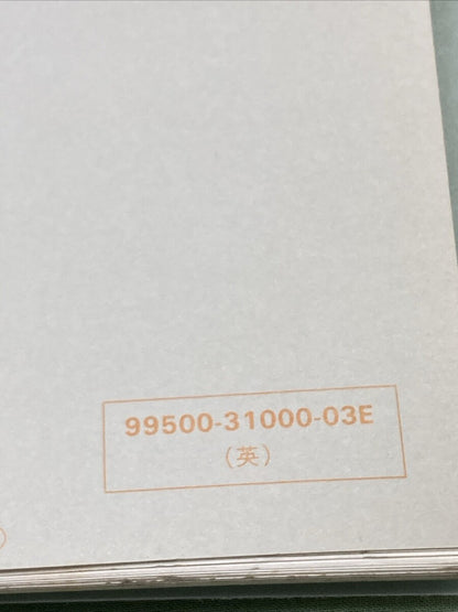 GENUINE SUZUKI 99500-31000-03E GN125 SERVICE MANUAL 1982