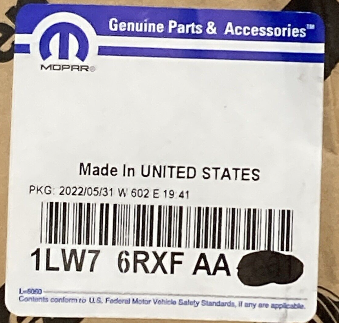 NEW GENUINE MOPAR 1LW76RXFAA Fender Decal 2009-2014 Dodge Challenger