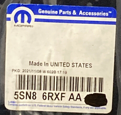 NEW GENUINE MOPAR 5SN86RXFAA Decal, Left Rear 2015-2023 Dodge Challenger