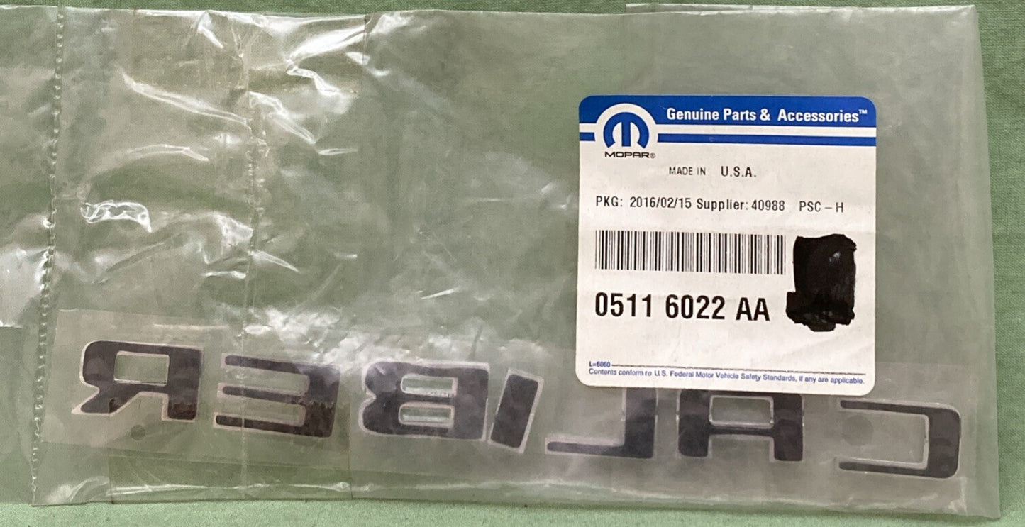 NEW GENUINE MOPAR 05116022AA Caliber Nameplate 2007-2012 Dodge Caliber