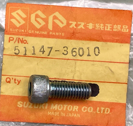 NEW GENUINE SUZUKI 51147-36010 FRONT FORK BOLT