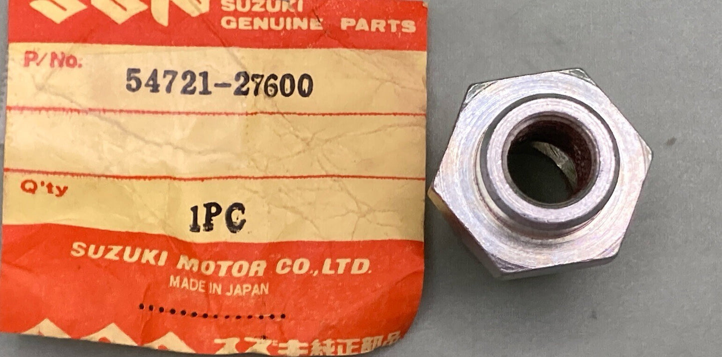 NEW GENUINE SUZUKI 54721-27600 FRONT WHEEL NUT, AXLE, 1973 SUZUKI MT50