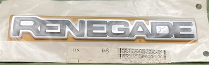NEW GENUINE MOPAR 68267207AA Nameplate, Right 2015-2023 Jeep Renegade