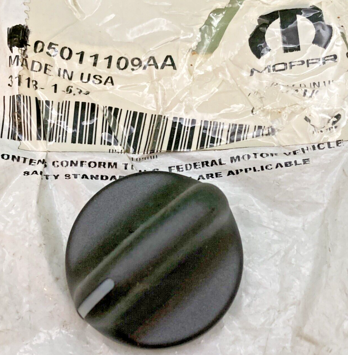 NEW GENUINE MOPAR 05011109AA A/C &HEATER CONTROL Knob