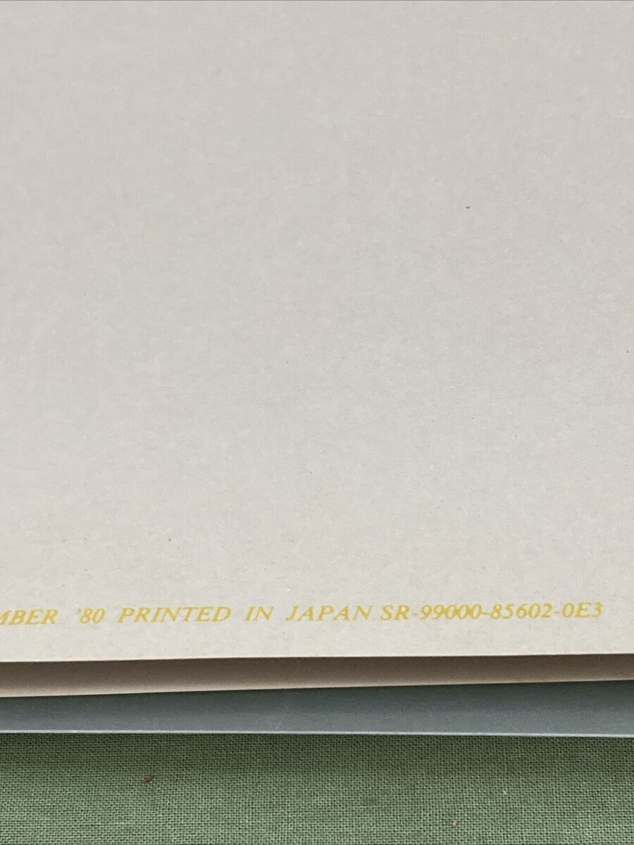 GENUINE SUZUKI 99000-85602-03E GS450T SUPPLEMENT 1980