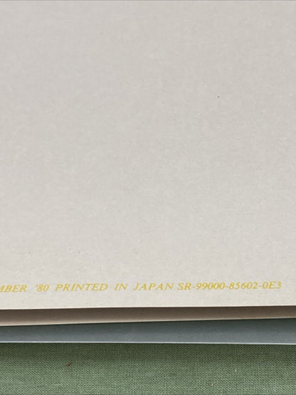 GENUINE SUZUKI 99000-85602-03E GS450T SUPPLEMENT 1980