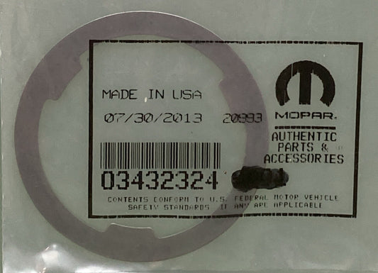 NEW GENUINE MOPAR 03432324 Drive Pinion Bearing Shim 2001-2011
