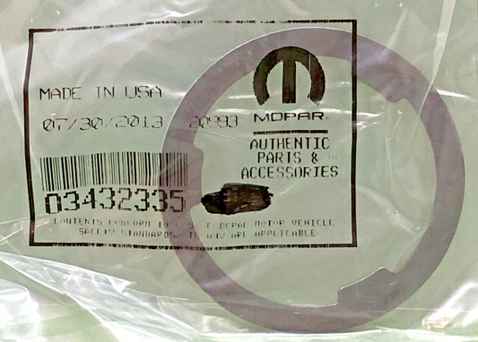 NEW GENUINE MOPAR 03432335 Drive Pinion Bearing Shim 2001-2011