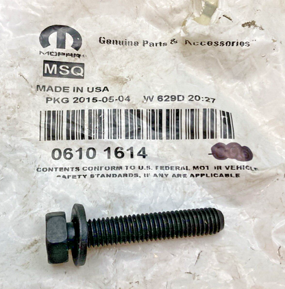 NEW GENUINE MOPAR 06101614 Bolt-HEXAGON Head