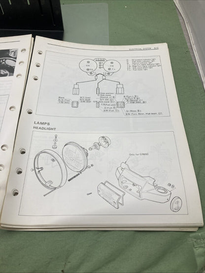 GENUINE SUZUKI 99500-36030-03E TEMPTER GR650 SERVICE MANUAL 1983