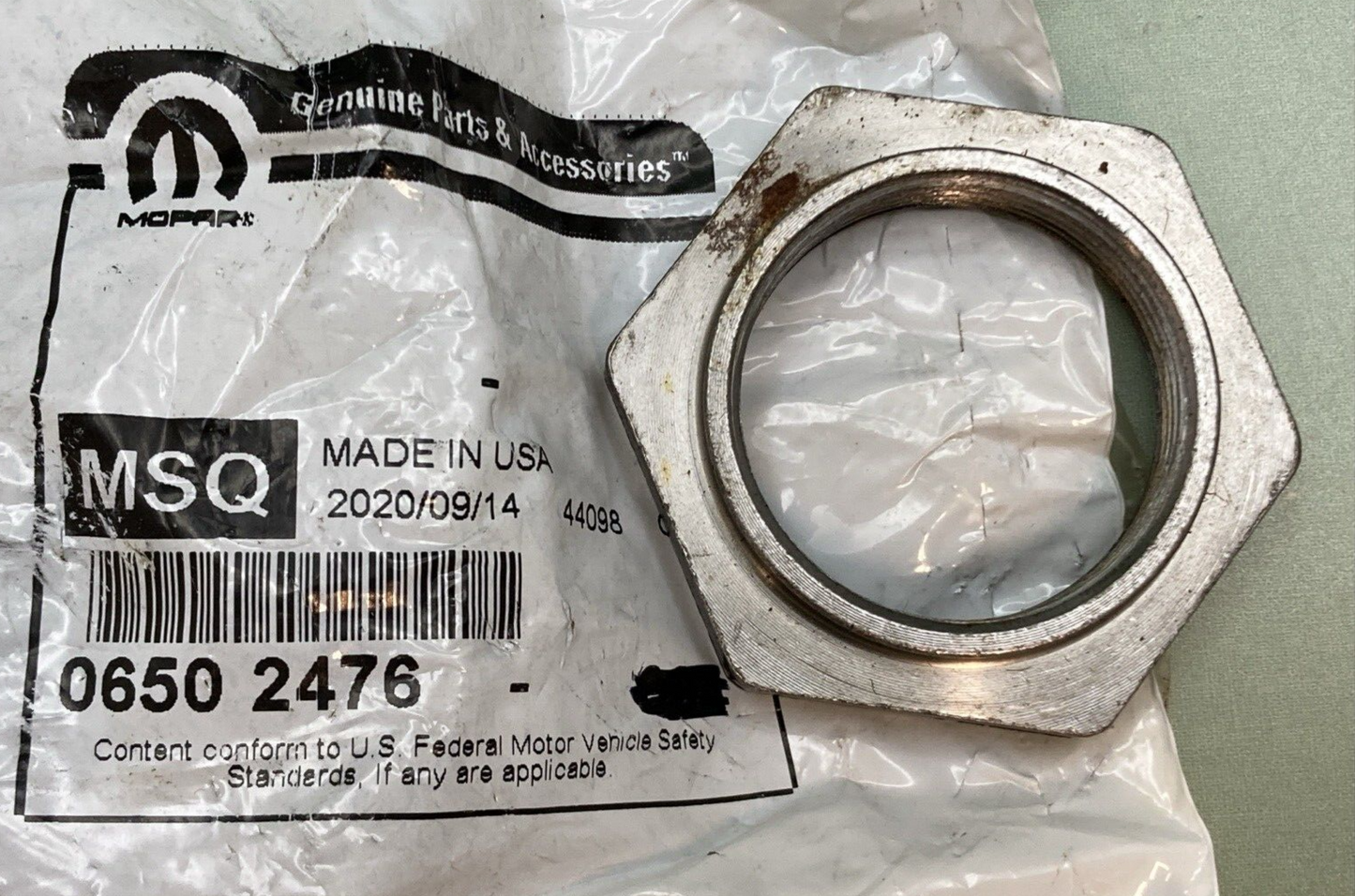NEW GENUINE MOPAR 06502476 Nut-Rear Carrier